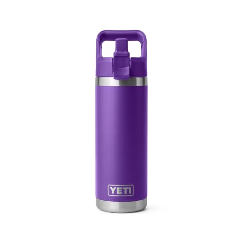 YETI Rambler 18 oz Bottle, Vacuum Insulated, Stainless Steel with Color