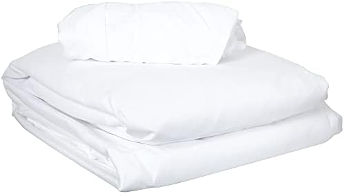 ForPro Premium Microfiber 3-Piece Massage Sheet Set, White