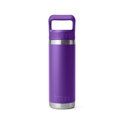 YETI Rambler 18 oz Bottle, Vacuum Insulated, Stainless Steel with Color