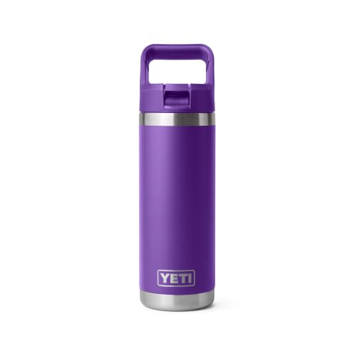 YETI Rambler 18 oz Bottle, Vacuum Insulated, Stainless Steel with Color