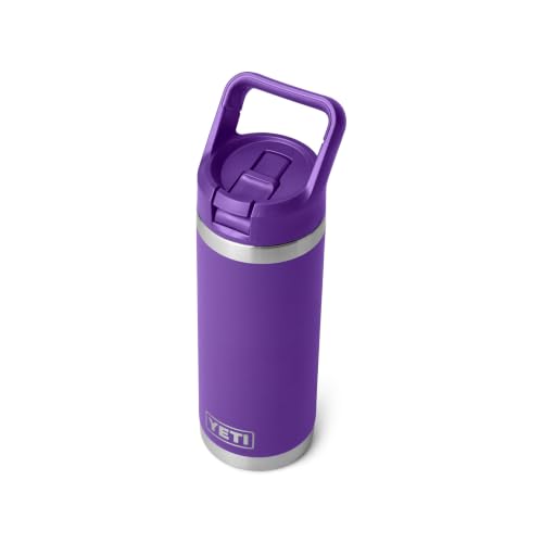 YETI Rambler 18 oz Bottle, Vacuum Insulated, Stainless Steel with Color