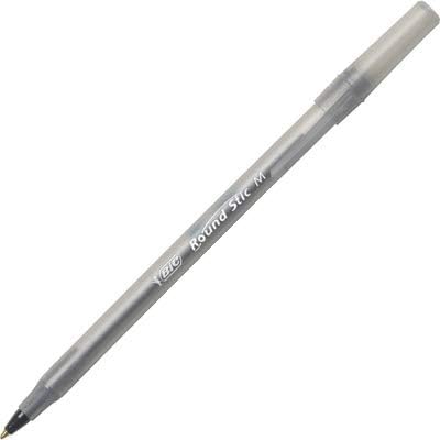 BIC Round Stic Xtra Life Ballpoint Pen, Ultra Long Lasting and Consistent Ink