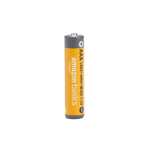 Amazon Basics AAA Long-Lasting Alkaline Batteries, 36-Count, 1.5 Volt