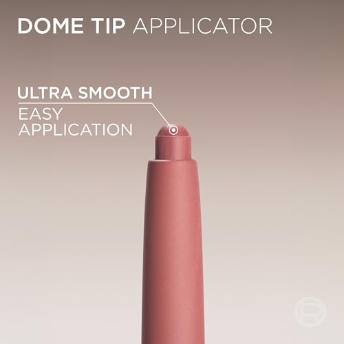 L'Oreal Paris Blurfiller Lip Liner, Lightweight, Buildable, and Sculpting Lip