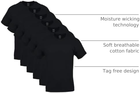 Gildan Men's Crew T-Shirts, Multipack, Style G1100
