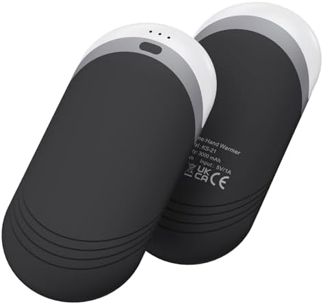 Karecel Hand Warmers Rechargeable 2 Pack with Thermal Silicone, Full Warmth