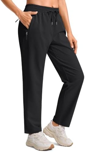 Pudolla Women's Lightweight Hiking Pants Quick-Dry Breathable Outdoor Travel Sweatpants