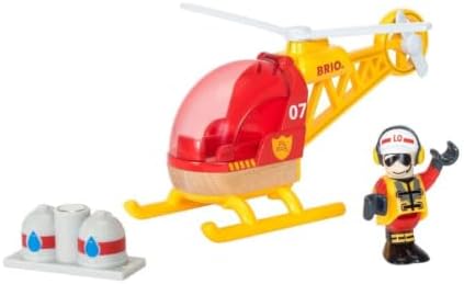 BRIO World - 33797 Firefighter Helicopter