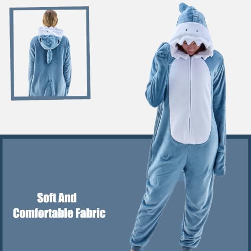 Unisex Adult Onesie Pajamas Animal One Piece Snug Fit Halloween Costume Cosplay for Women