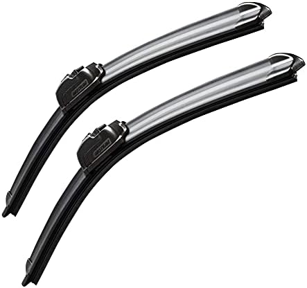 MOTIUM Windshield Wiper Blades 22"+22", All-Season, Set of 2