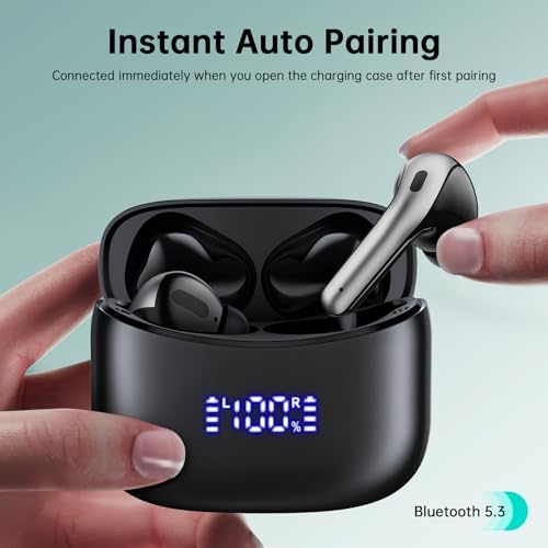 OKEEFE Active Noise Cancelling Earbuds with AI Translation Real Time Translator Earbuds