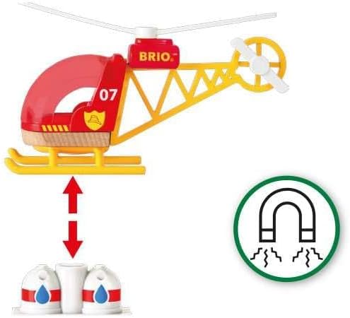 BRIO World - 33797 Firefighter Helicopter