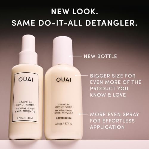 OUAI Multitasking Leave In Conditioner - St. Barts Scent - Travel Size