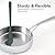 ChefAide 5 Pieces Silicone Spatula Set, Food Grade Rubber Spatula, Upgrade