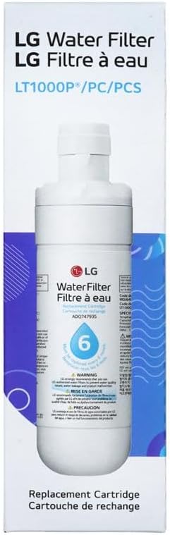 LG LT1000P - 6 Month / 200 Gallon Capacity Replacement Refrigerator Water