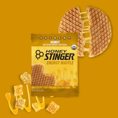 Honey Stinger Organic Honey Waffle, Energy Stroopwafel for Exercise