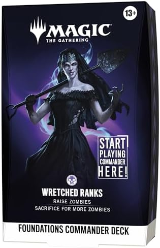 Magic: The Gathering Foundations Commander Deck - Wretched Ranks