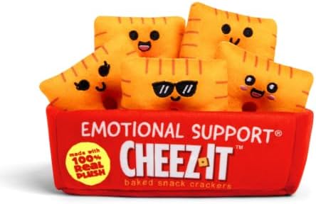 Emotional Support Pals Cheez-It, Cute Stuffed Animals by Relatable