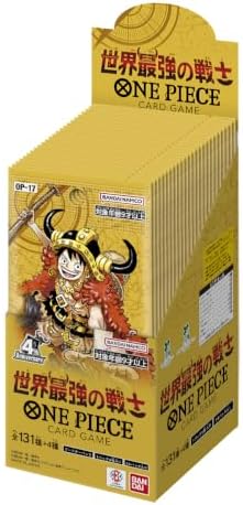 Bandai One Piece Card Game Booster Pack The World's Strongest Warrior [OP-17] (Box) 24
