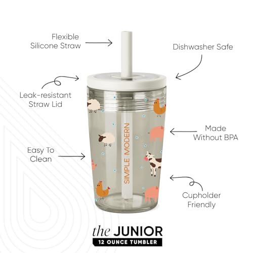 Simple Modern Toddler Tumbler with Straw