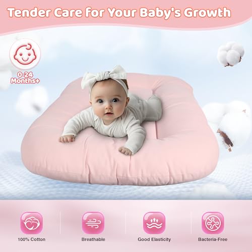 Infant Support Cushion - Organic Soft Cotton Baby Support Cushion for Newborn