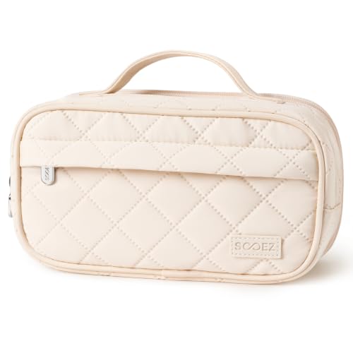 Sooez Large Pencil Case, Pencil Pouch with Handle, Pen Bag Marker Organizer