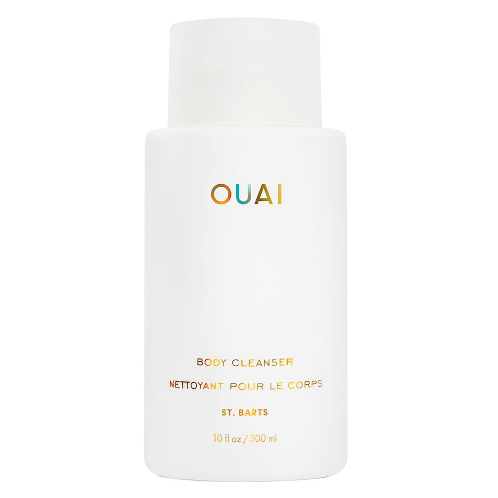 OUAI Body Cleanser, St. Barts - Foaming Body Wash with Jojoba Oil and Rosehip