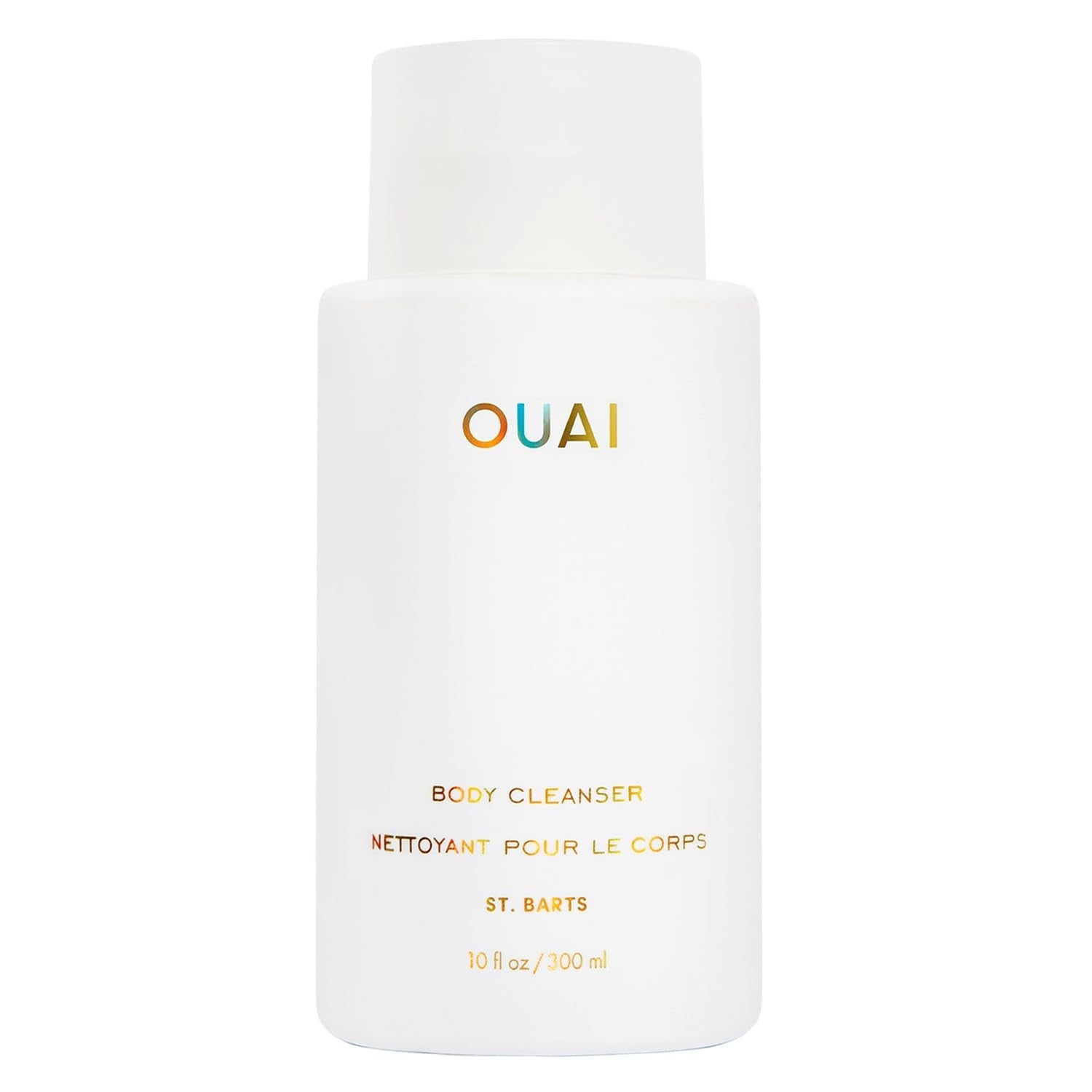 OUAI Body Cleanser, St. Barts - Foaming Body Wash with Jojoba Oil and Rosehip