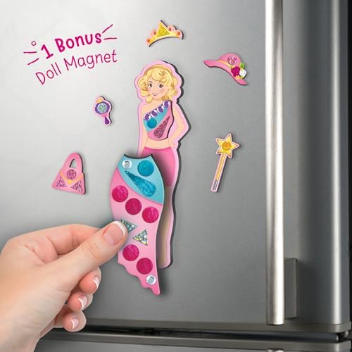 Imagimake DIY Magnetic Dress-Up Princess, 30 Magnetic Dresses & Accessories
