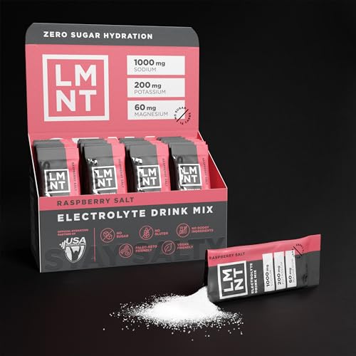 LMNT Zero Sugar Electrolytes - Raspberry Salt