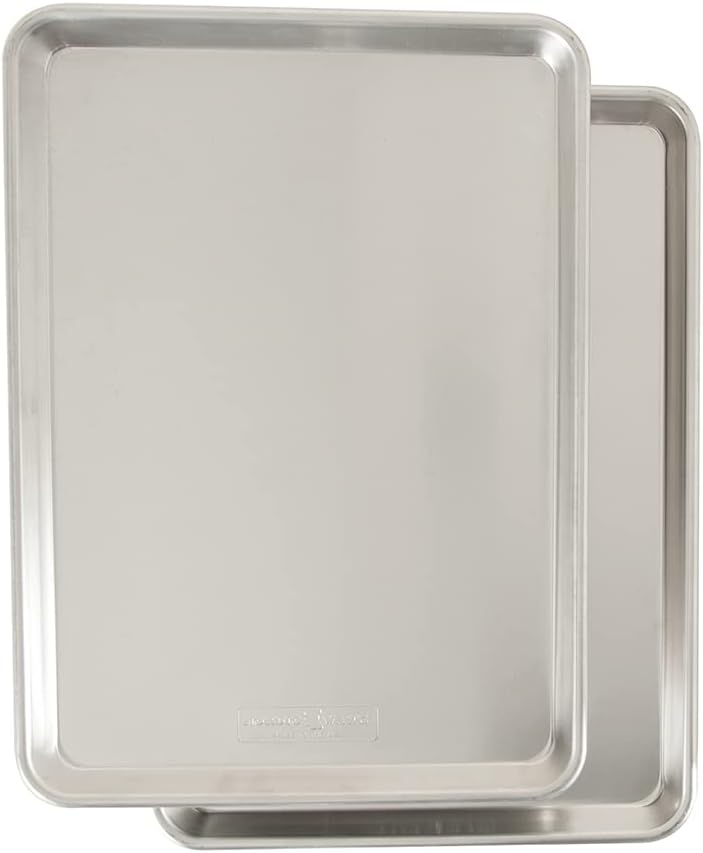 Nordic Ware Naturals Half Sheet - USA Made Aluminum Commercial Quality Sheet