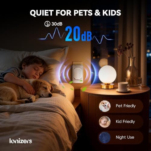 Cat Litter Deodorizer, Pet Odor Eliminator for Home, Air Purifier 2 Pack