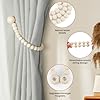 KLOGTSIND Magnetic Curtain Tiebacks, Curtain Holdbacks for Curtains 2 Pack