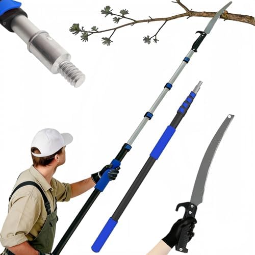 26FT Reach Pole Saws for Tree Trimming with 5-20FT Telescoping Extension Pole