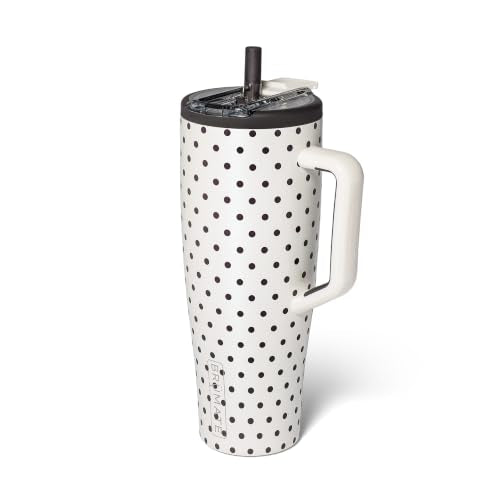 BrüMate Era Flip 40oz Tumbler with 100% Leakproof Covered Straw Lid