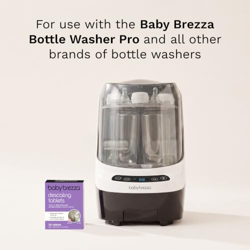 Baby Brezza Descaling Tablets - Compatible with Bottle Washer Pro and All