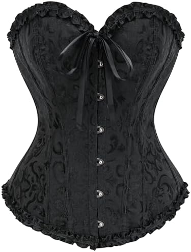 SZIVYSHI 14-Bone Overbust Corset Top