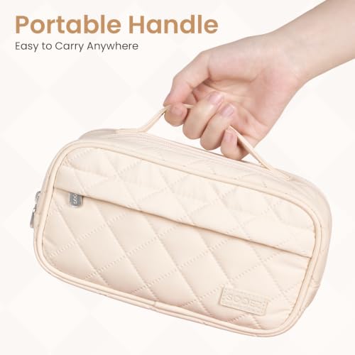 Sooez Large Pencil Case, Pencil Pouch with Handle, Pen Bag Marker Organizer