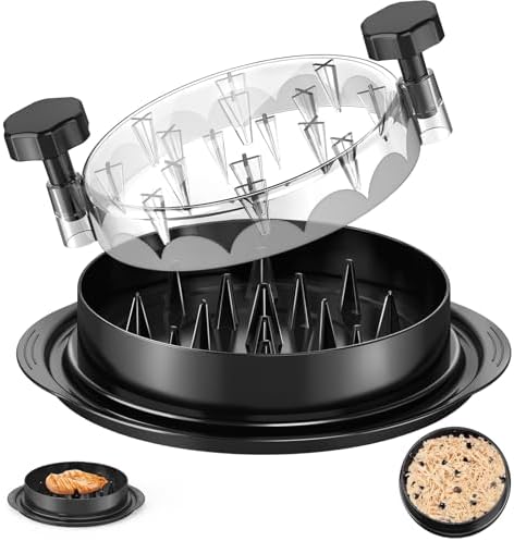 SoulLife Chicken Shredder 8 Inches, Chicken Shredder Tool Twist for Pork Beef Chicken