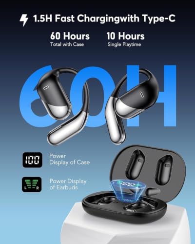 AI Translation Earbuds Real Time - 198 Languages Translator 60H Playtime