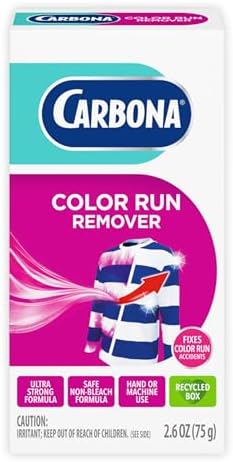 Carbona Color Run Remover, Laundry Dye Transfer Remover, 2.6 Oz