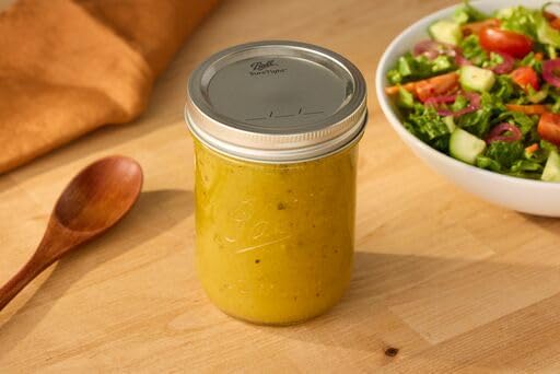 Ball Wide Mouth Glass Mason Jars with Lids and Bands, Used for Canning, Pickling, Juice