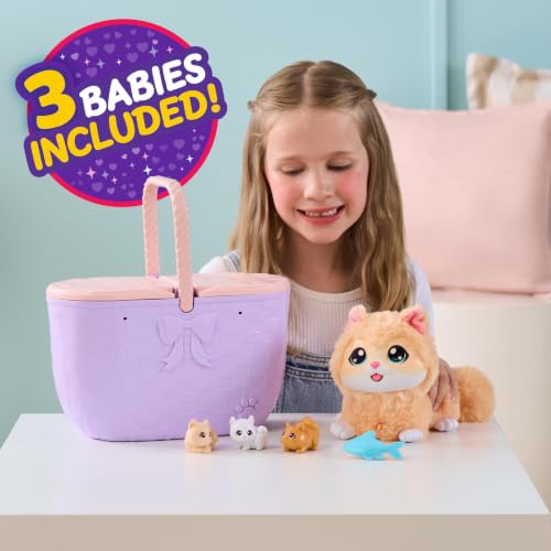 Little Live Pets Mama Surprise Kittens, Interactive Mama, Surprise Toys