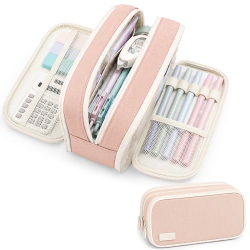 Sooez Large Capacity Pencil Case Pouch, Cute Pencil Pouch Pencil Bag