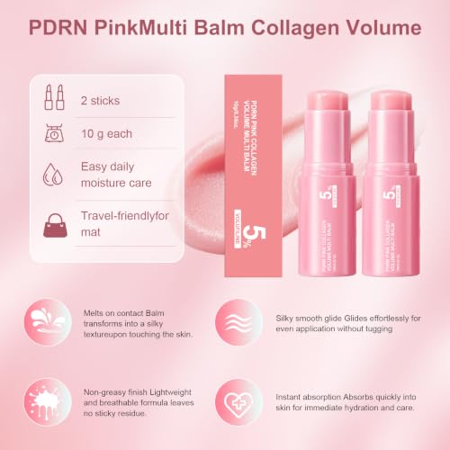 Vult PDRN Pink Collagen Volume Multi Balm, Volufiline Stick 2PCS