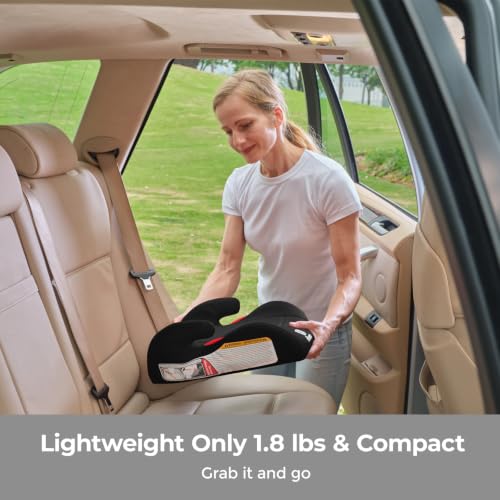 Diono Solana Lite Backless Booster Car Seat Pack of 2, Lightweight & Portable