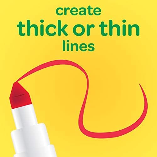 Crayola Super Tips Marker Set (100ct), Fine Point Washable Markers, Drawing