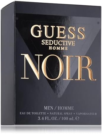 Guess Seductive Homme Noir 3.4 oz EDT Spray RETAIL