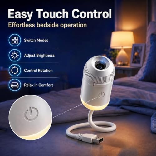 Galaxy Projector, Ocean Projector, 5D Holographic Night Light Projector, Plug