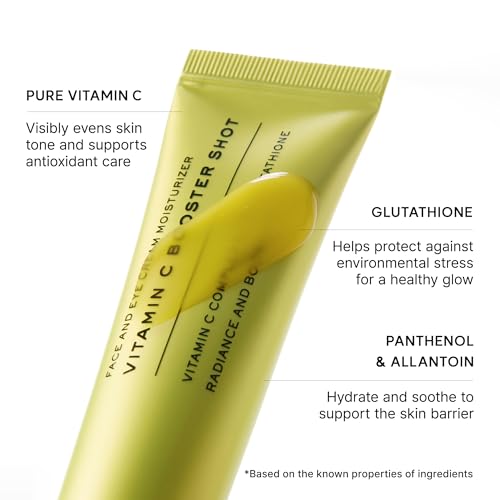 Arencia Vitamin C Booster Shot Serum with Glutathione, Niacinamide and
